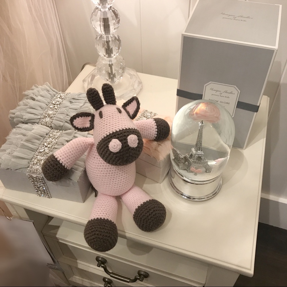 Crochet stuffed animal.